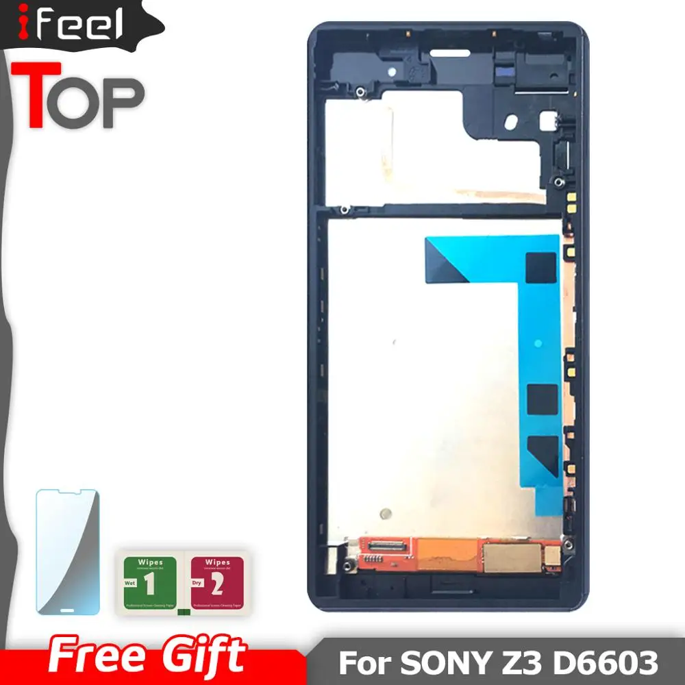 Экран дисплея для SONY Xperia Z3 Dual ЖК дисплей D6633 D6603 сенсорный экран с рамкой 5 2 дюйма