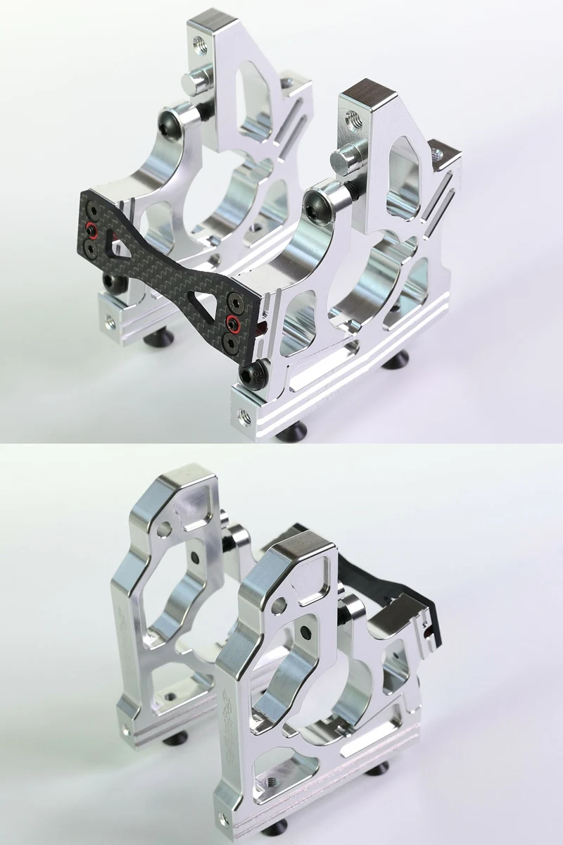 GTB гоночный алюминиевый передний центральный кронштейн diff + задний ЦЕНТРАЛЬНЫЙ