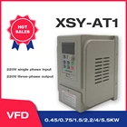 Преобразователь частоты VFD 1.5kw2.2kw4KW CoolClassic XSY-AT1 3P 220V Выход Бесплатная доставка VFD инвертор частоты Wcj3