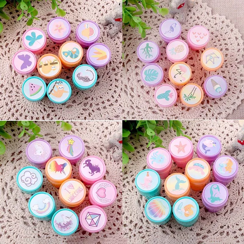 10 шт. детские игрушки для дня рождения сумка наполнители пиньяты самочернила