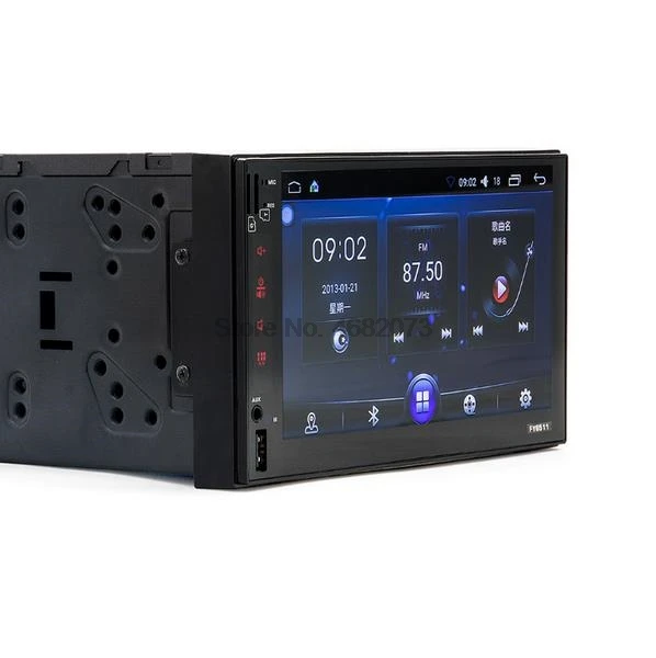 От DHL 5 шт. 2 Din 7 ''автомобиля MP5 Bluetooth WI-FI Интернет видеоплееры сенсорный Экран