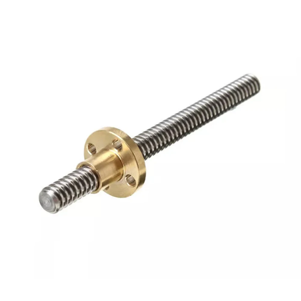 

Guide rail kits T8 Lead Screw 200/300/400/500mm+Optical axis+KP08 bearing +screw nut housing mounting bracket for 3D printer