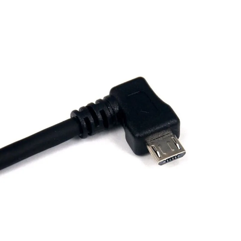Левый угол Micro USB Тип C кабели Запчасти для портативного цифрового аудио