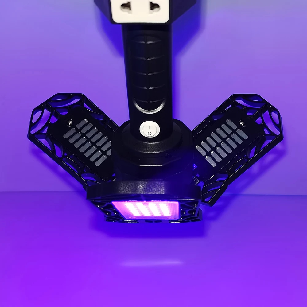 

UV Sterilizer Light Hanging Type Adjustable Led Germicidal Lamp Portable Sterilizing Lamp for Indoor Warehouse Office