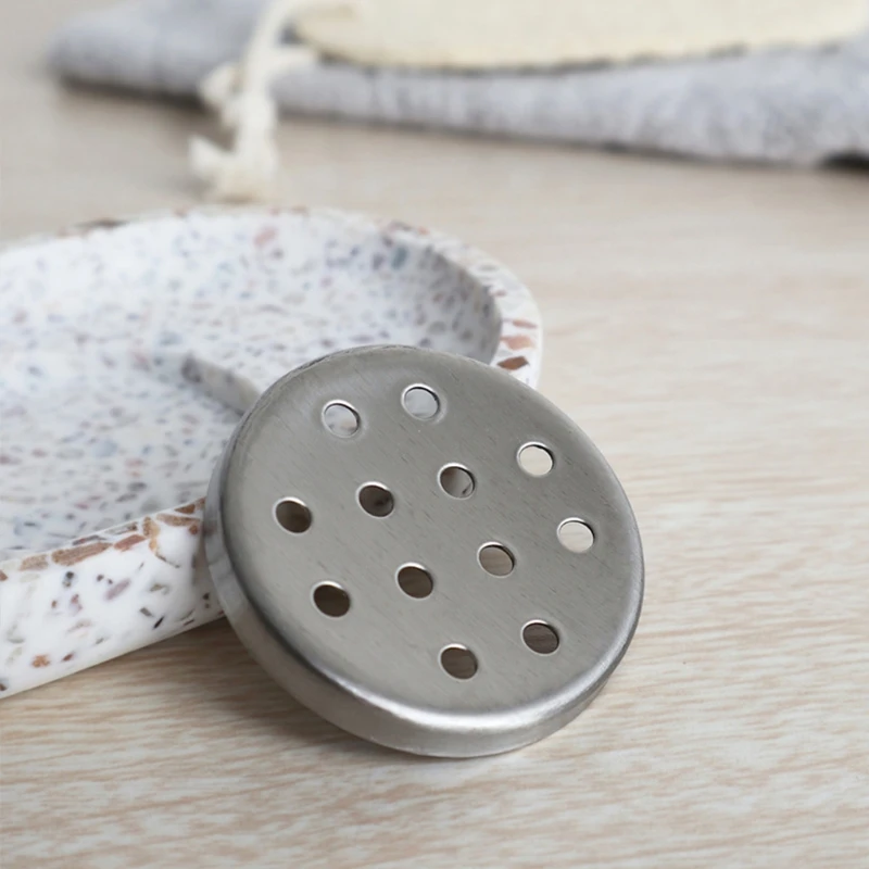 Поднос под мыло мрамор для душа ванной кухни раковины ванны белый мраморный вид