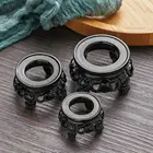 Новинка, черная основа для шариков из смолы, сферическая подставка в европейском стиле, домашний декор, стойка для демонстрации, реквизит для фотографий, аксессуары для украшения