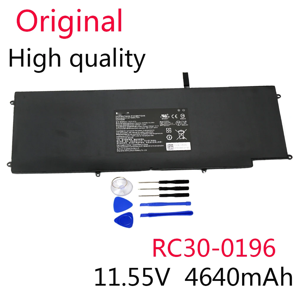 

11.55V New HAZEL RC30-0196 RZ09-0A196 Laptop Battery for Razer Blade Stealth 2016 v2 i7-7500U RZ09-0239 RZ09-0168 RZ09-01682E22
