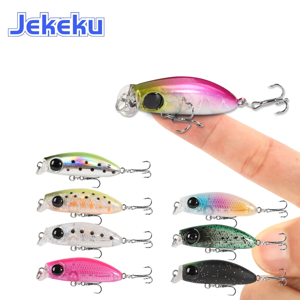 

VOLIN 1pc 35mm 2.5g Japanese Design Bait MEBA KOSUKE Small Lure for UL Fishing Lure slowly Sinking Minnow Mini Hard Bait Perch