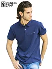 Рубашка-поло Pioneer Camp Мужская, Классическая дышащая Повседневная рубашка-поло с коротким рукавом, брендовая одежда, 409010