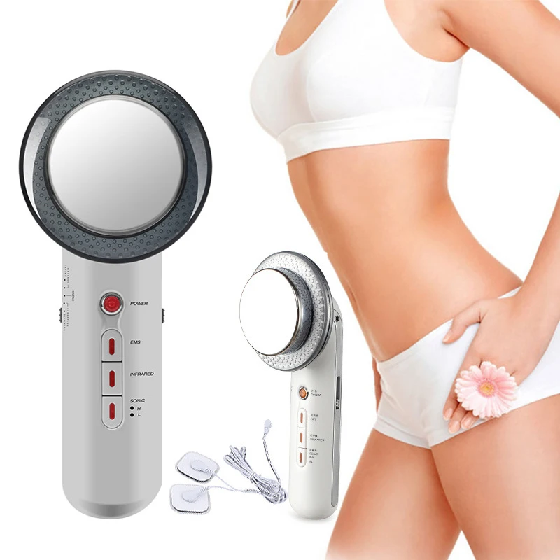 

3 in 1 EMS Ultrasound Cavitation Device Electric Body Slimming Massager Fat Burner Infrared Therapy Ultrasonic Cavitation