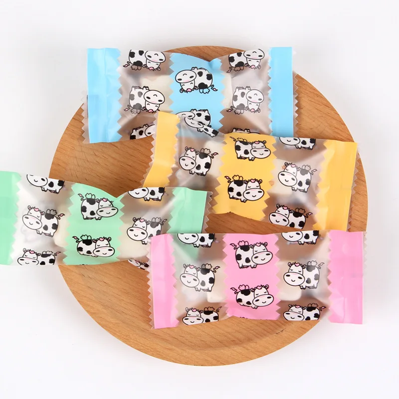 100 шт. пластиковые пакеты для упаковки сахара в горошек|Подарочные сумки и