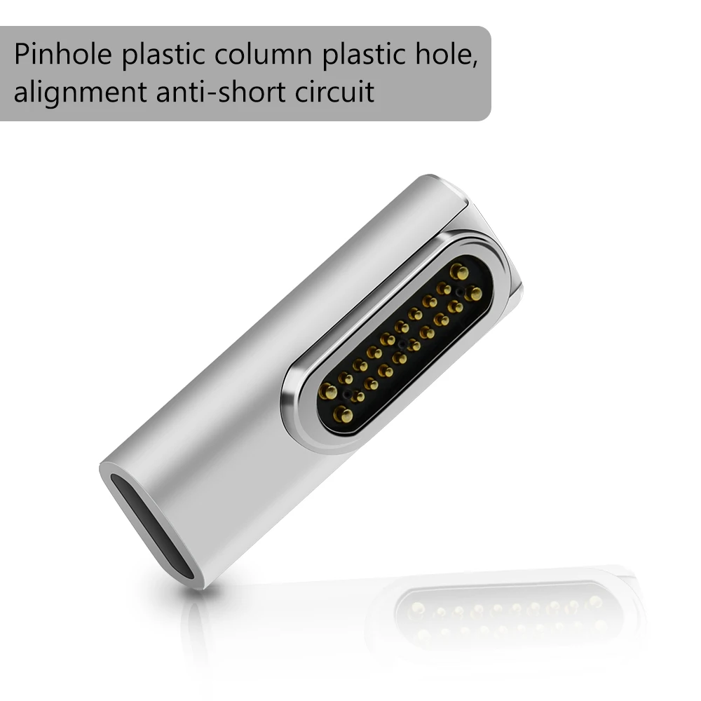 Магнитный адаптер для зарядки 100 Вт с реверсивной поддержкой 180 градусов