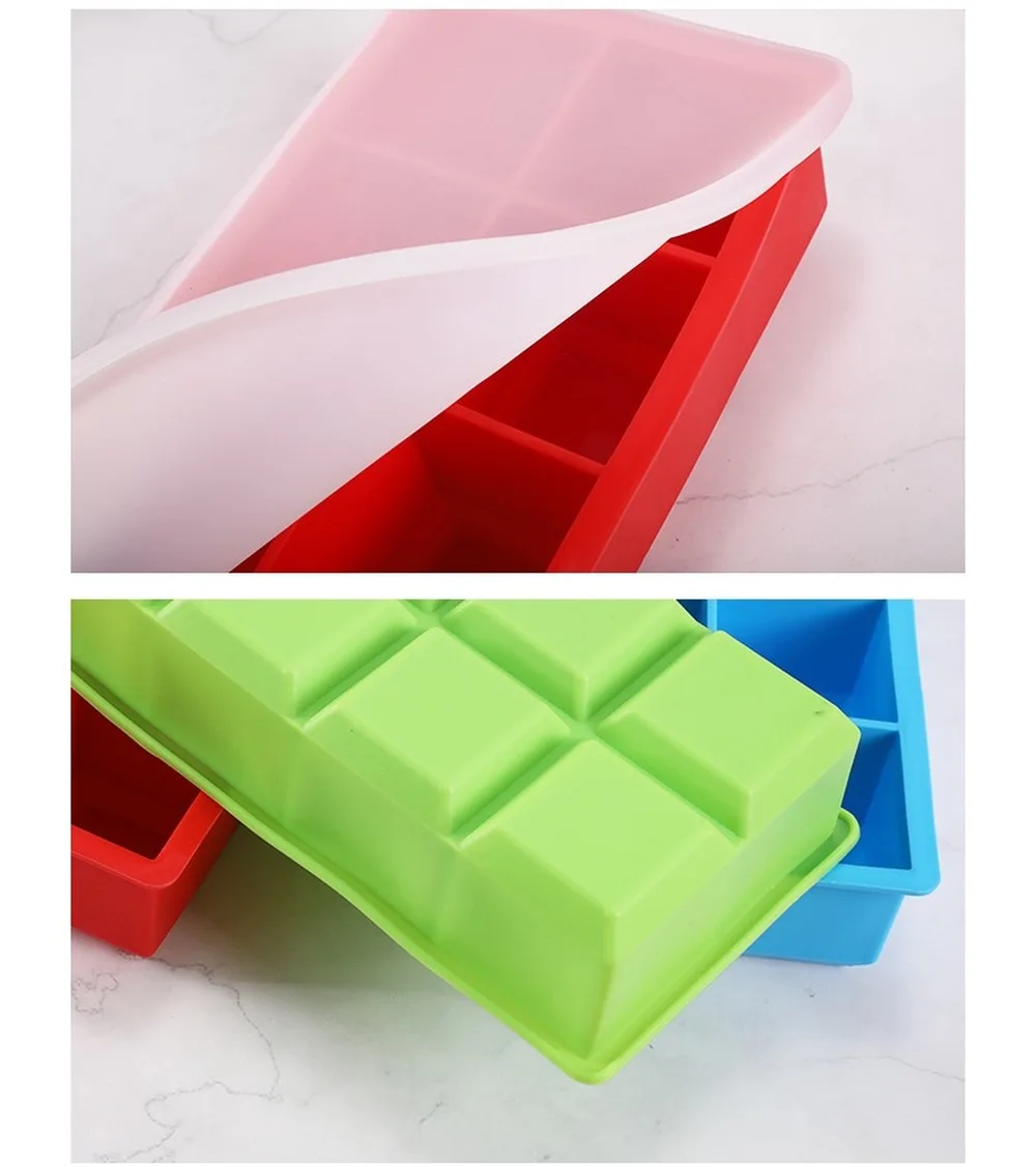 Силиконовый поднос для льда 8 ячеек | Дом и сад