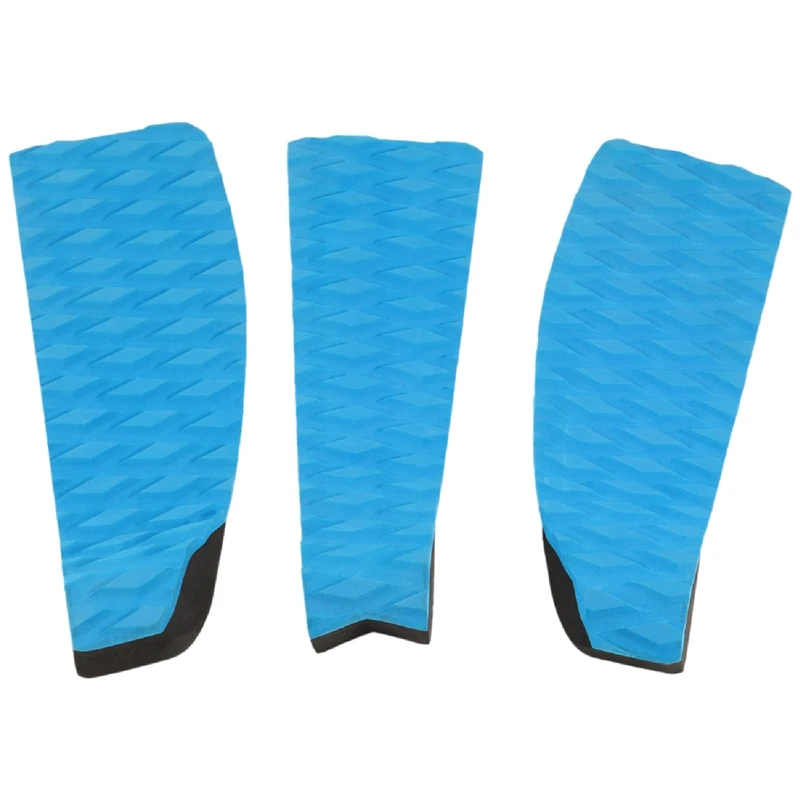 

New-3 Pcs Surfboard Tail Pad Anti-Slip Skimboard Traction Tail Pad Deck Grips Surfboard Surf Mat Surfboard Accessories