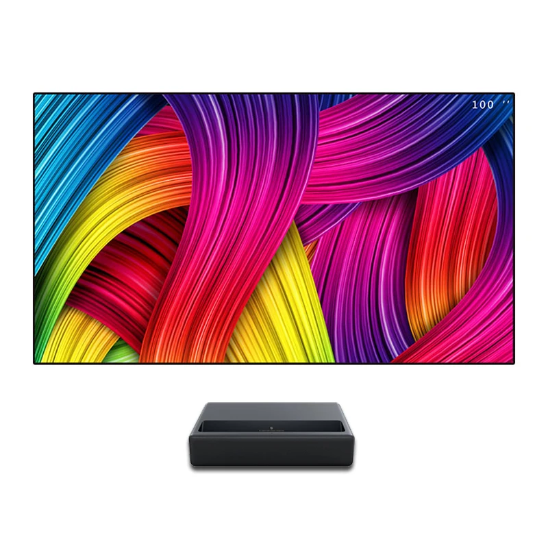 Новинка 2022 проекционный экран с линзой Френеля 100 дюймов 16:9 UST ALR фиксированной