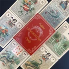 Настольная игра с изображением золотых карт Lenormand, настольная игра для отдыха и вечевечерние с изображением пророчества и Таро, с направляющей