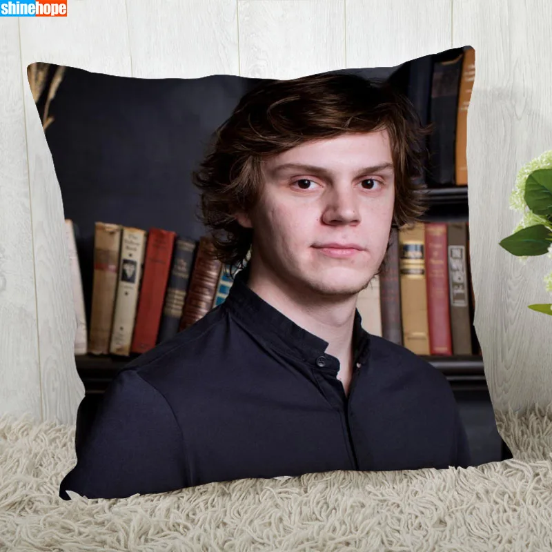 

Evan Peters Pillow Cover Customize Pillowcase Modern Home Decorative Pillow Case For Living Room 2020.08.17