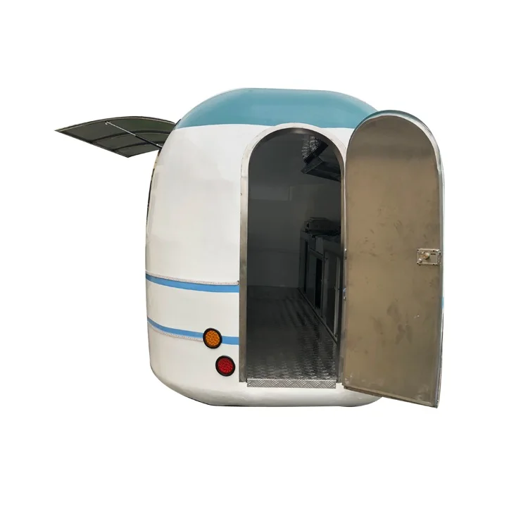 Мобильная тележка для фаст-фуда винтажный уличный трейлер продуктов кофе