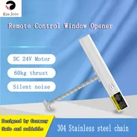 60 KG Strength Skylight Closer Automatic Window Opener Remote Controlled Home Automation 300mm Driving Chain