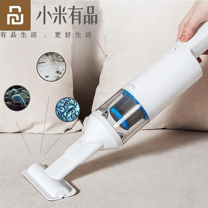 

Youpin Mijia Cleanfly Car Vacuum Cleaner FV2 Handheld Cordless Dust Catcher 16800Pa Super Strong Suction For Home & Car & Office