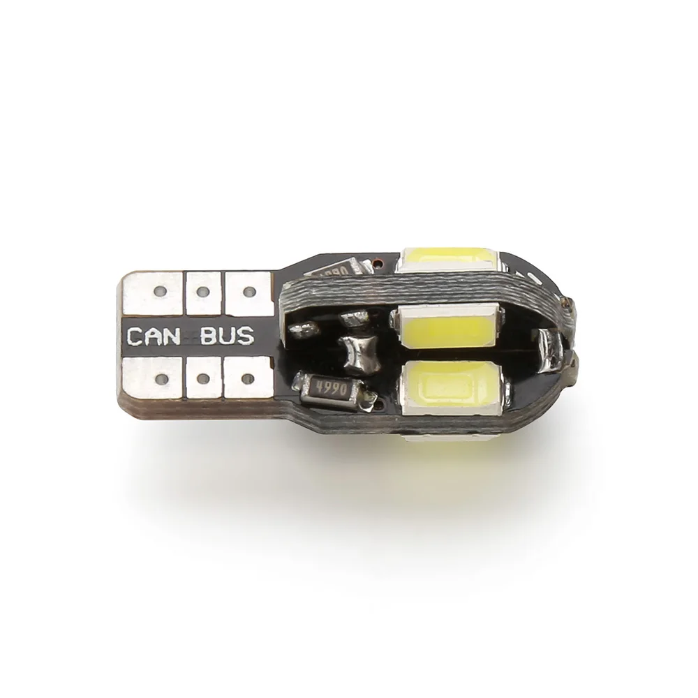 Canbus Error Free T10 белый 8 5730 SMD светодиодный автомобиль клиновидные боковые светильник