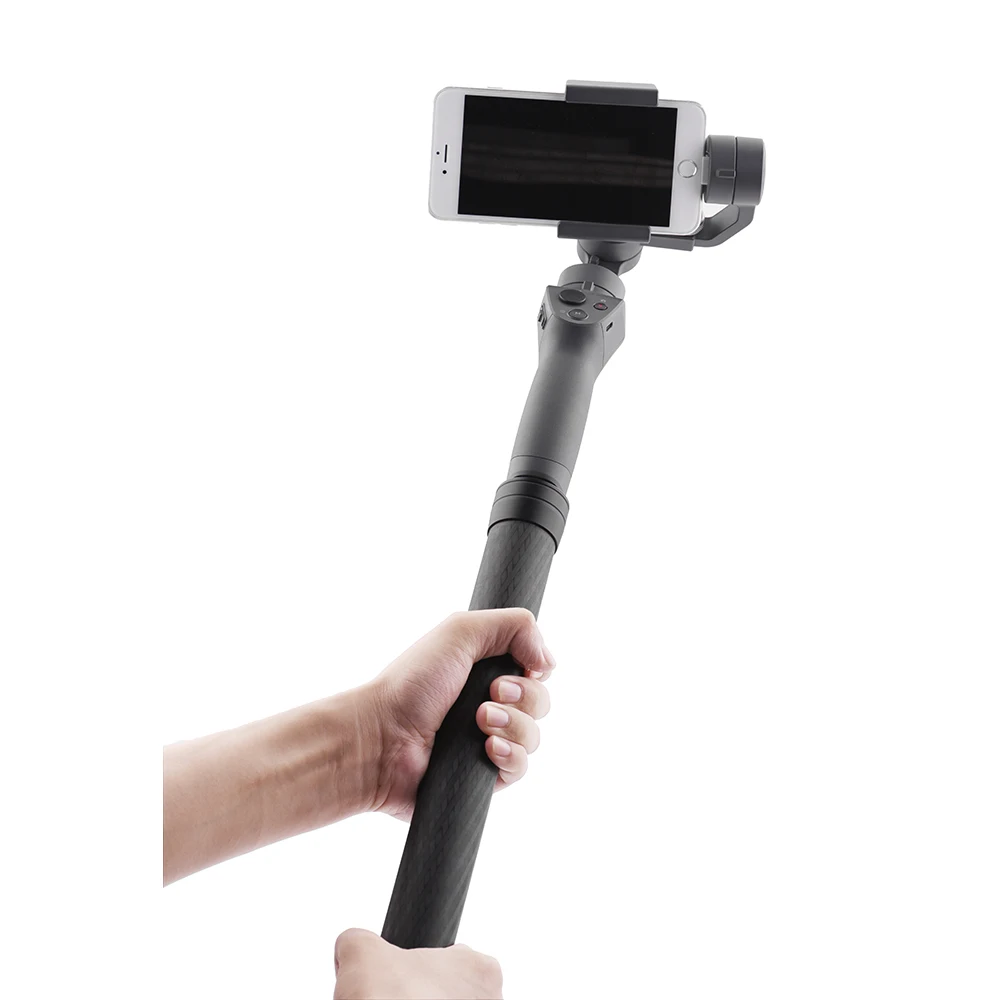 Удлинительный стержень из углеродного волокна для DJI Ronin S Feiyu Vimble Osmo Mobile 2 3 Zhiyun weeball