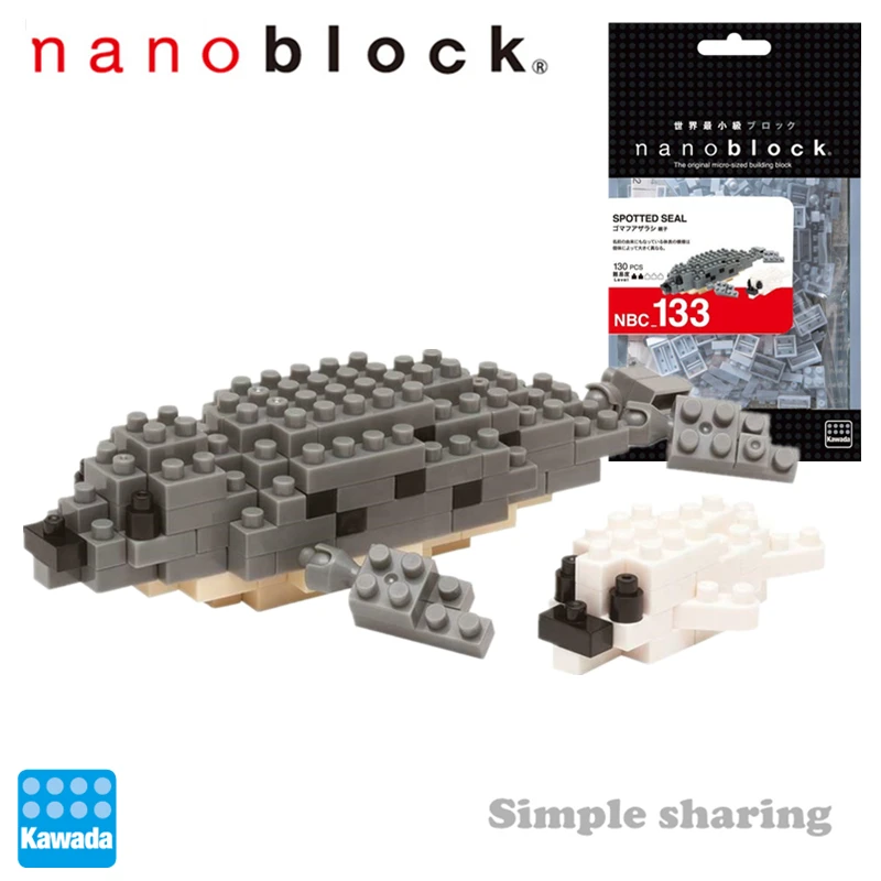 NANOBLOCK пятнистый уплотнитель нано блок микроразмера строительные блоки NBC