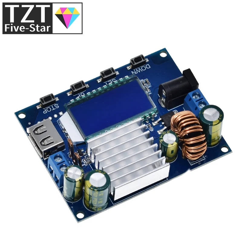 SK35L DC 0 6-30V 4A 35W 5V 6V 9V 12V 24V Boost/Buck CC CV Регулируемый Модуль питания постоянного тока