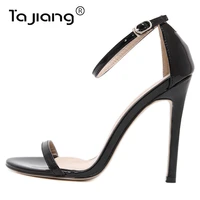 ta jiang fashion new 2021 high heels european and american sexy ankle strap sandals womens high heels plus size t300 1
