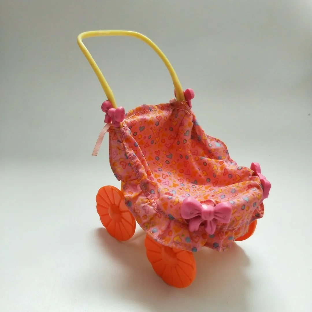 Cute Dollhouse Doll House Accessory Baby Carriage Plastic Furniture Pram Children Girl Birthday Gift | Игрушки и хобби