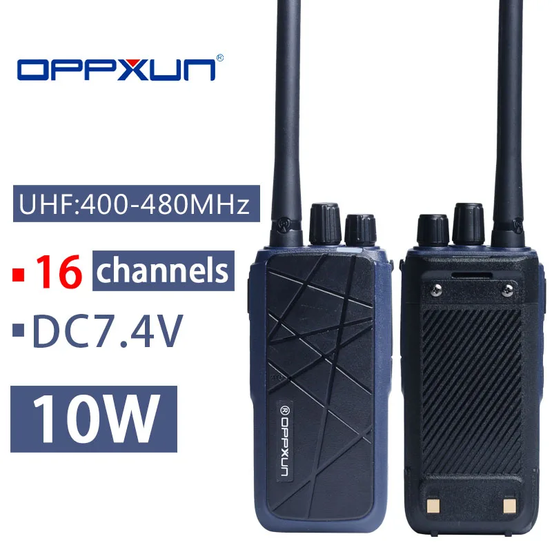 OPPXUN 428 иди и болтай Walkie Talkie “иди 400 480 МГц 10 Вт KT 8R FM трансивер двухстороннее радио