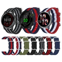 band for garmin venu 2 2s woven nylon strap vivoactive 3 4 45mm 4s 40mm watchband bracelet forerunner 158 245 245m 645 wristband
