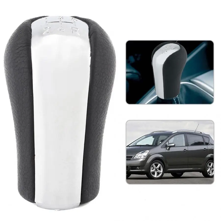 Головка автомобильного рычага переключения передач 5 скоростей для Toyota Corolla Verso