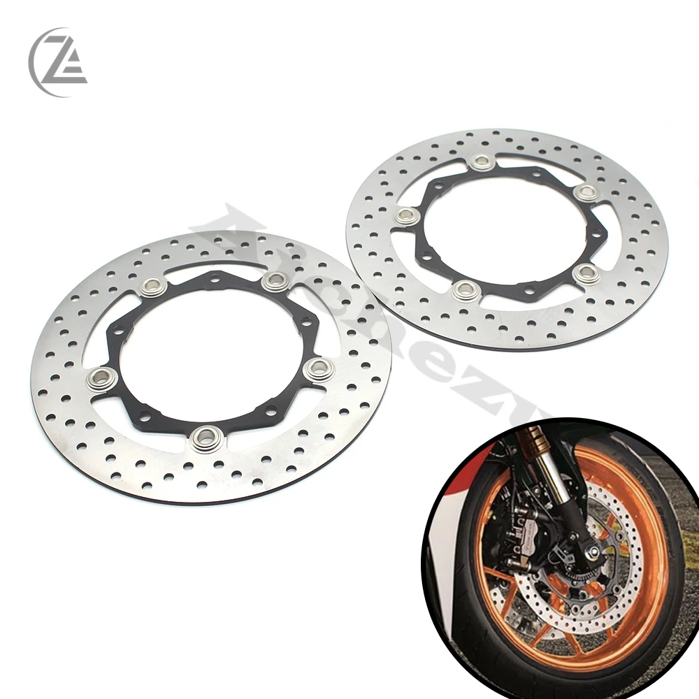 ACZ 2 предмета мотоциклетные запчасти передние плавающие тормозные диски набор