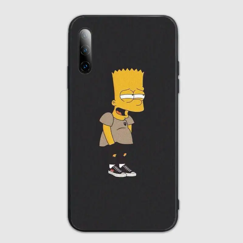 

Prime Silicone Bumper Cartoon S-Simpson Phone Case For Samsung J 8 7 6 2 M10 20 30 Prime core pro ace NEO Cover Fundas Coque