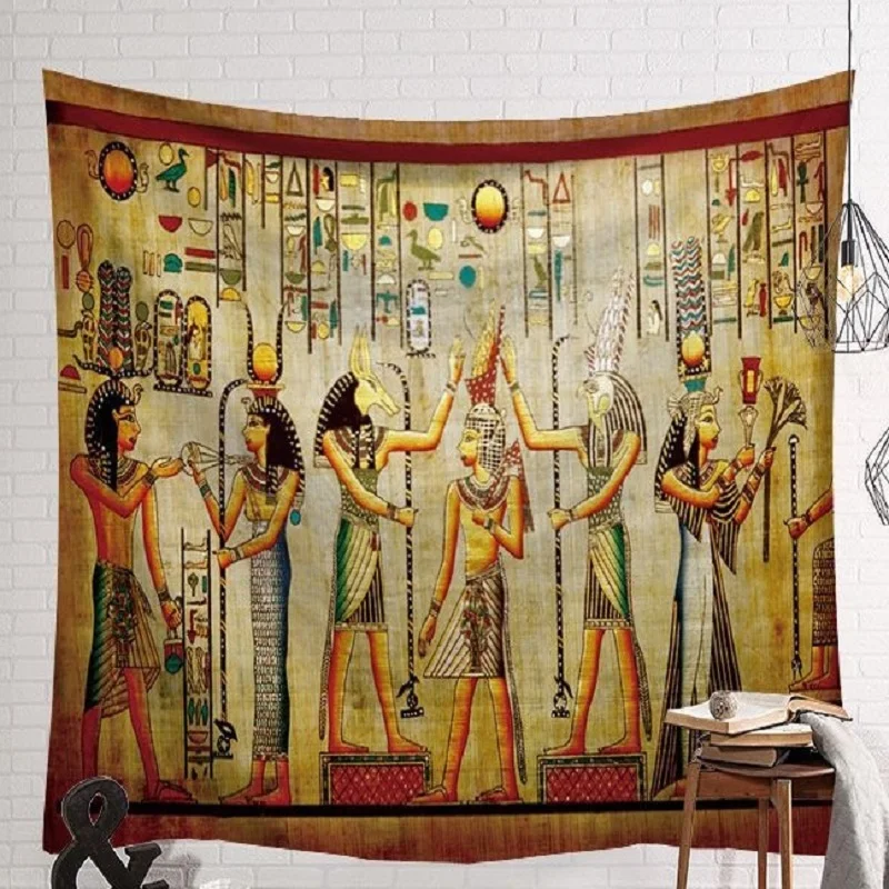 Настенные подвесные простыни CAMMITEVER Египет декоративный гобелен загадочное