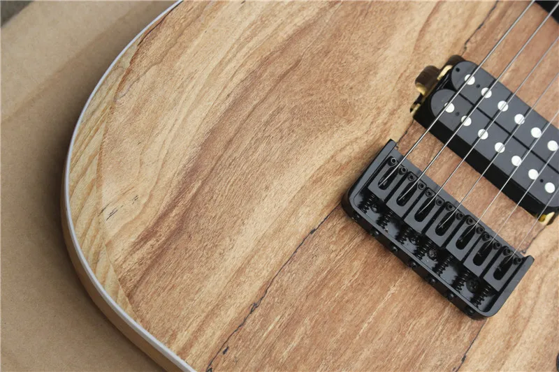 Высококачественная Заводская электрическая гитара на заказ с черной фурнитурой