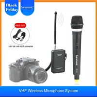 saramonic wm4cawm4cb camera wireless lavalier microphone system transmitters and receivers for dslr camera camcorder