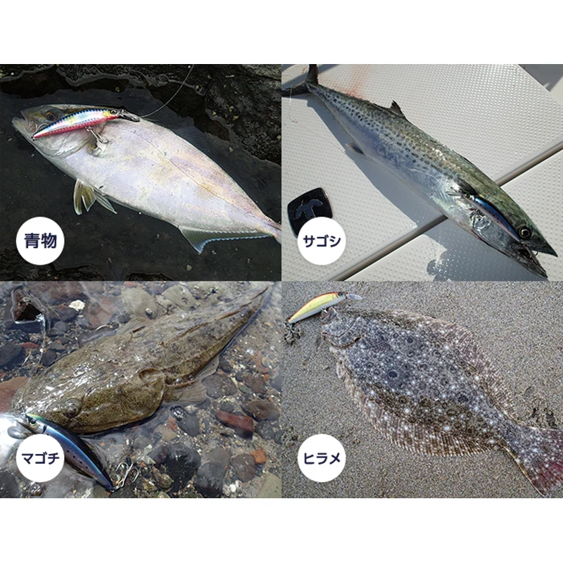 

Super Long Cast Heavy Sinking Minnow Wobbling Rolling Action Salt Water Trolling Jerkbait