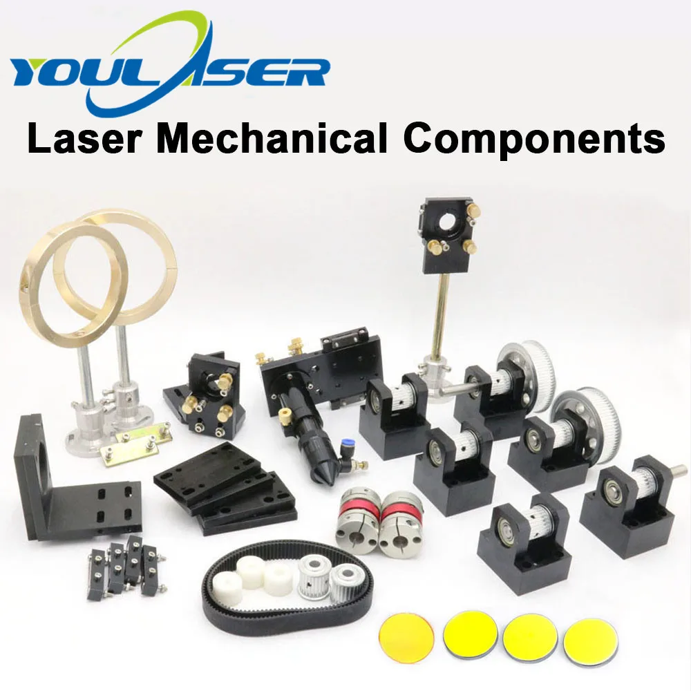 DIY Лазерные Механические части металлические компоненты с объективом зеркала