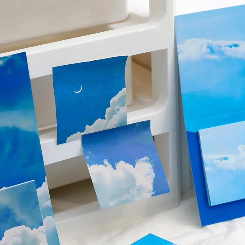 JIANWU 60 листов теплый Sun Promise серия Art Sticky Notes милые Креативные небесные подсолнухи