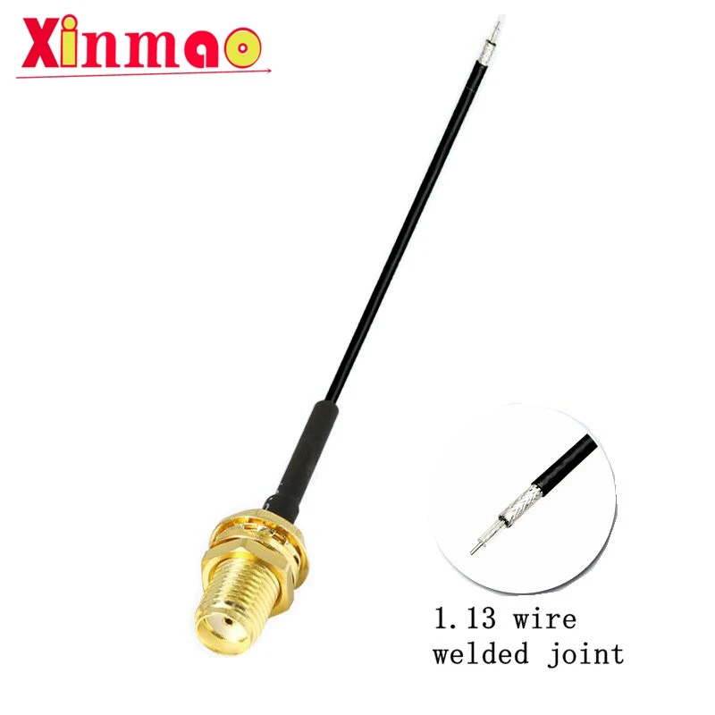 

5P SMA External Screw Inner Hole SMA Female Connector 10cm 20cm RG178 Pigtail Cable SMA to 1.13 line welding head WiFi Cable Hot