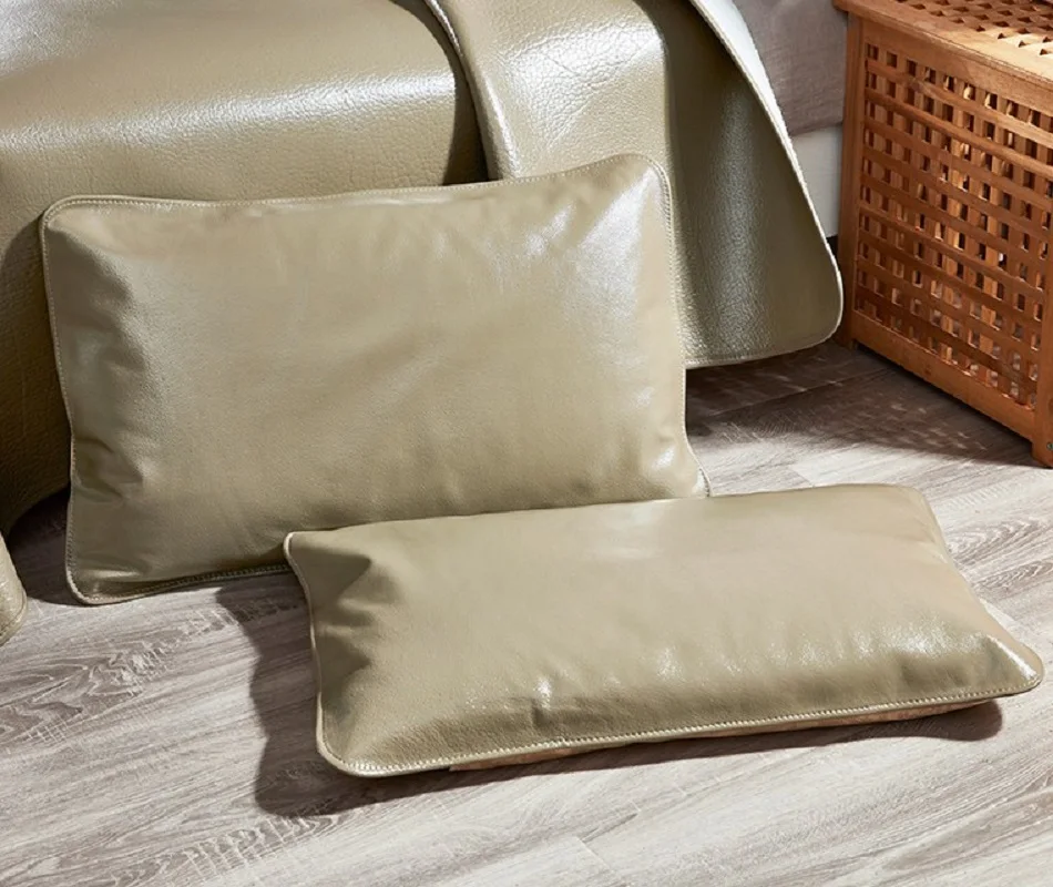 Коврик охлаждающий из воловьей кожи для кровати Гладкий Водонепроницаемый чехол