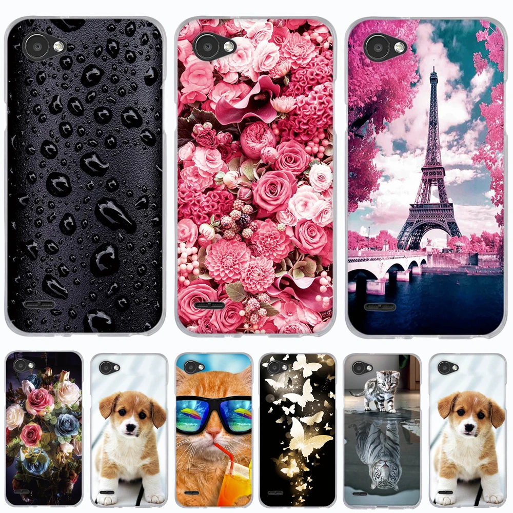 Чехол для LG Q6 чехол из ТПУ силикона Plus X600 X600K X600S X600L Alpha защитный бампер|case for lg|case