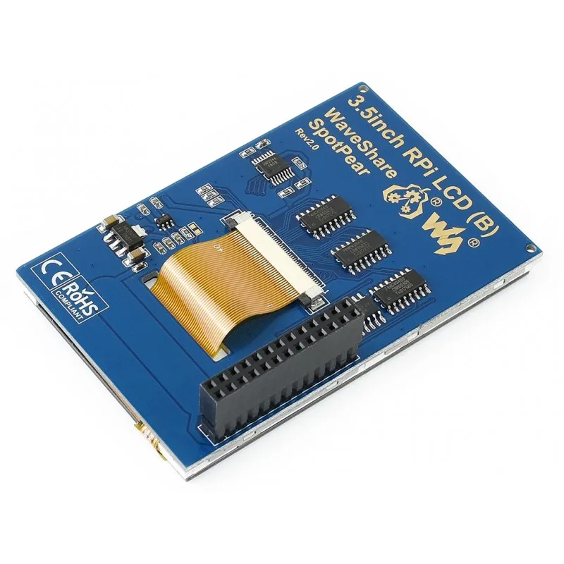 3 5 дюймовый резистивный сенсорный дисплей (B) для Raspberry Pi 480 × 320 экран IPS SPI - купить