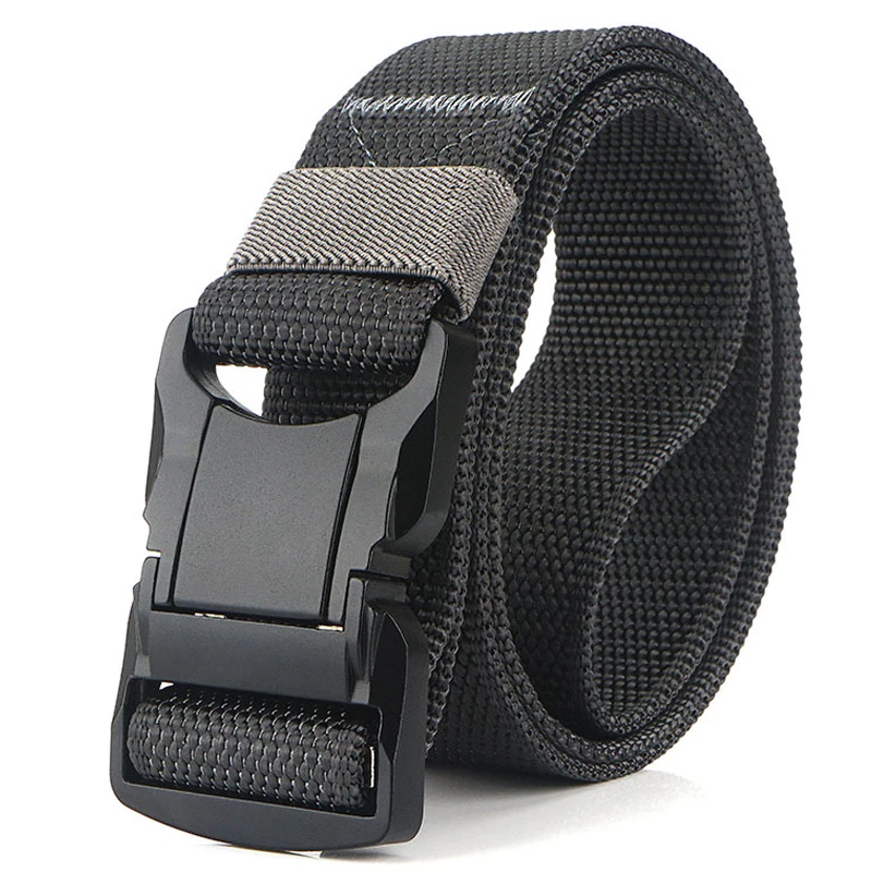Новинка высокопрочный тактический ремень из алюминиевого сплава черный