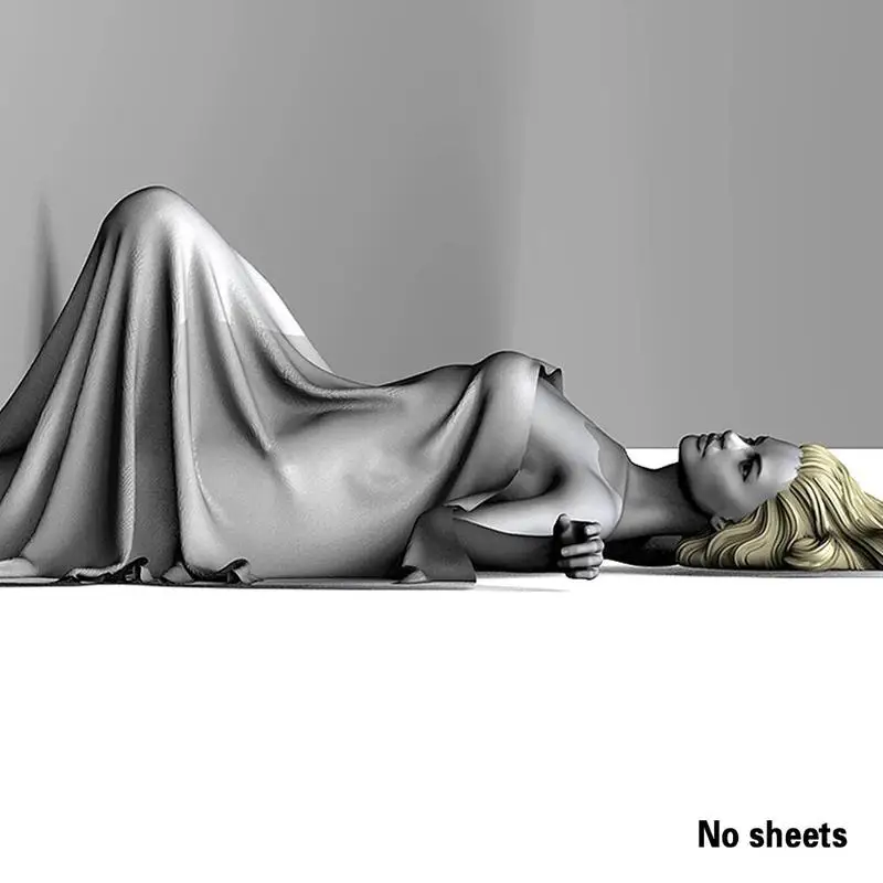 

50mm Unpainted Resin Doll For Home Small Decoration Animation 1/35 Semi-finished Western Gifts Model H0R6