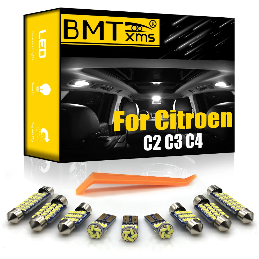 BMTxms для Citroen C2 C3 C4 Xsara Picasso DS3 DS4 DS5 2000 по настоящее время Canbus автомобиля светодиодный