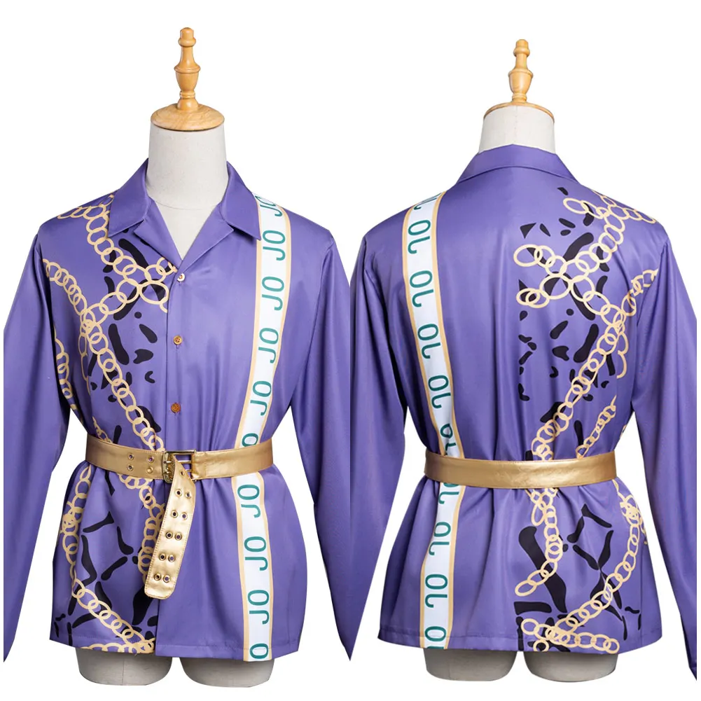

Anime JoJo‘s Bizarre Adventure Stone Ocean Kujo Jotaro Cosplay Costume Outfits Shirt Halloween Carnival Suit