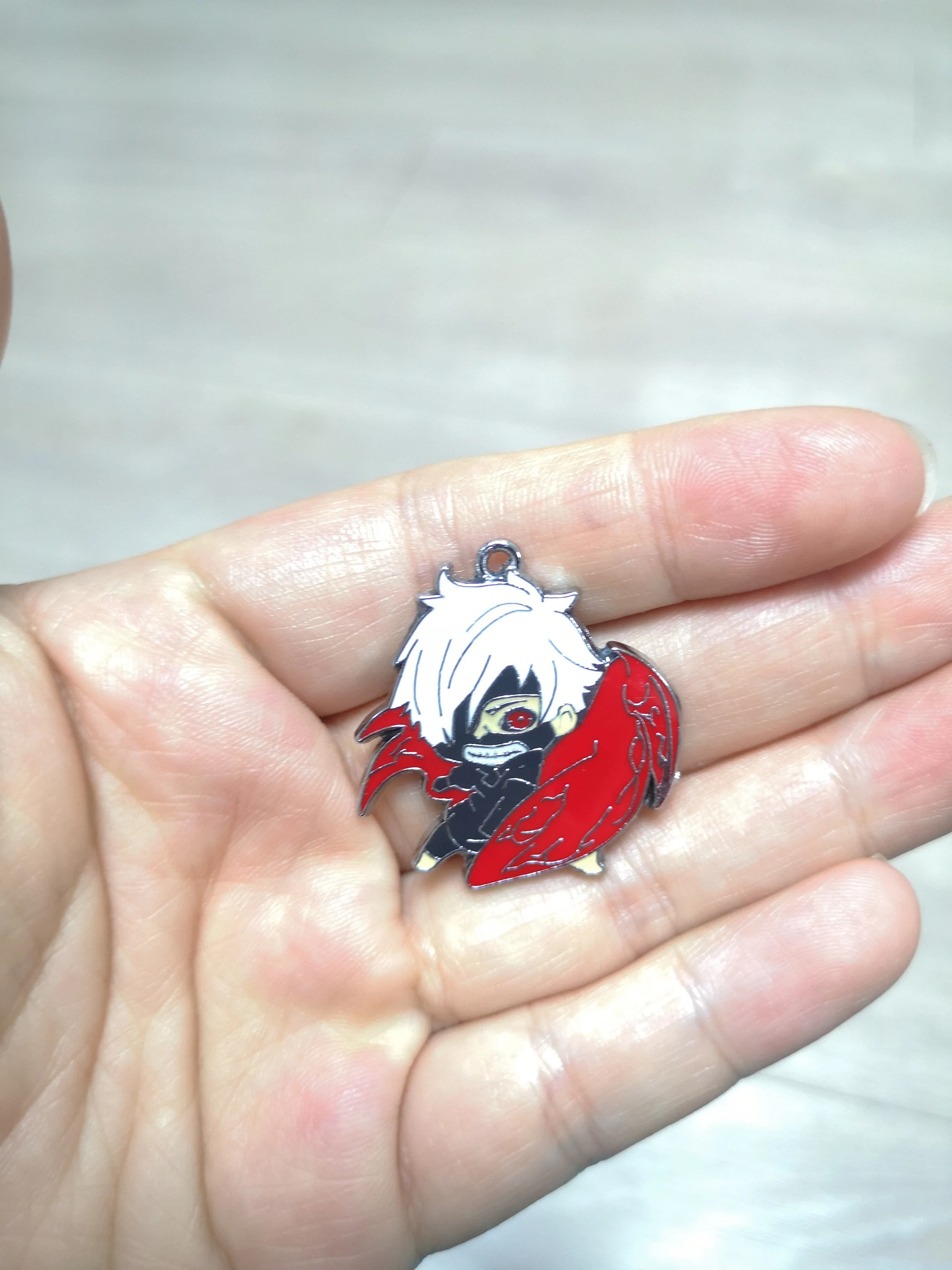 Новинка 20 шт. японское аниме эмалированное ожерелье с металлической подвеской